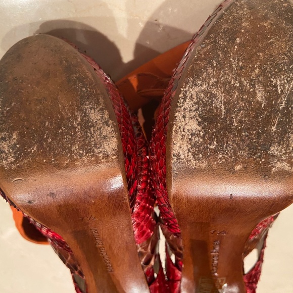 Genuine Snakeskin Alexandre Birman - Picture 4 of 6